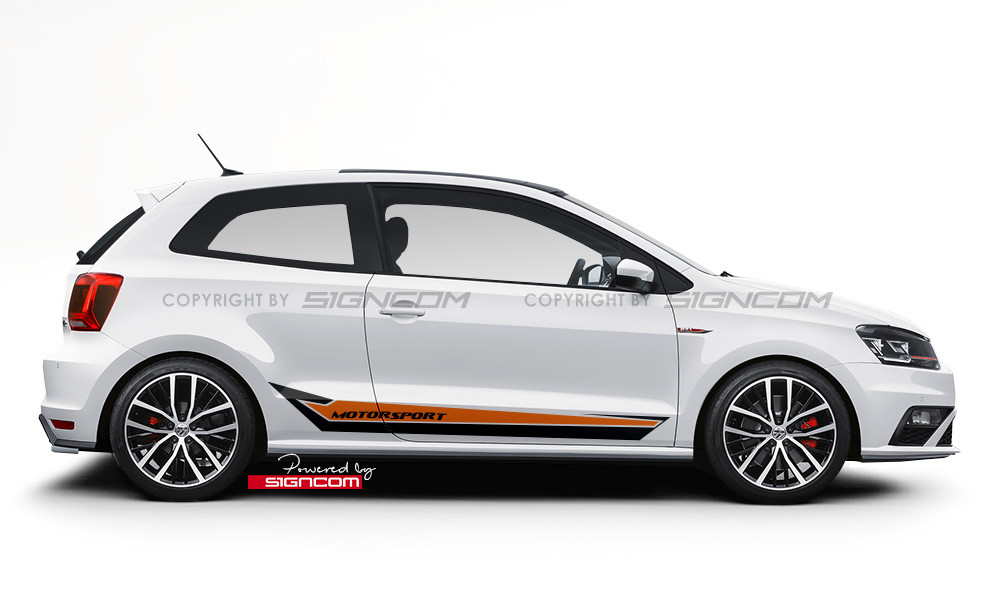 Autoaufkleber Seitenstreifen Set 26