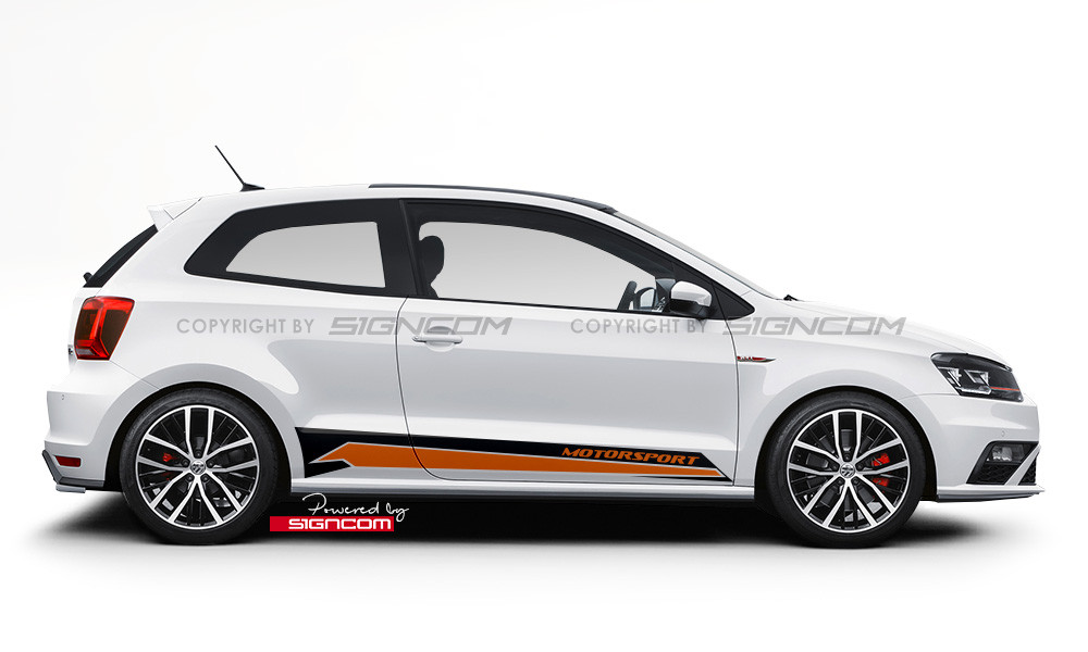 Autoaufkleber Seitenstreifen Set 27