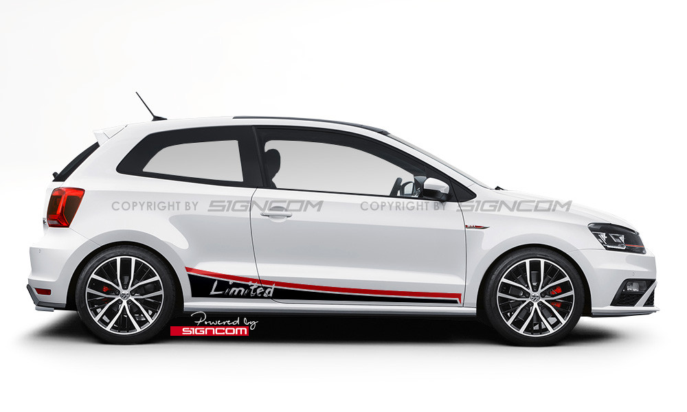 Autoaufkleber Seitenstreifen Set 28