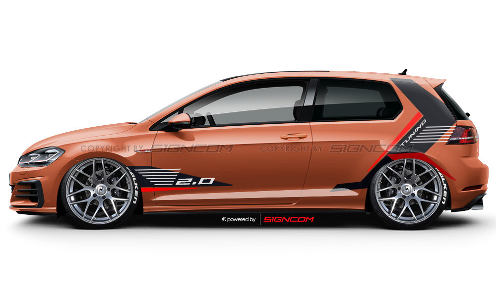 Autoaufkleber Set 502