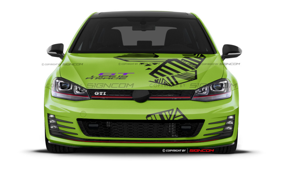 Autoaufkleber Set 504 | Car Wrap Kit 504