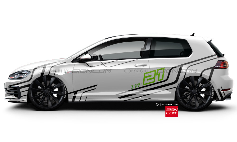 Autoaufkleber Set 508