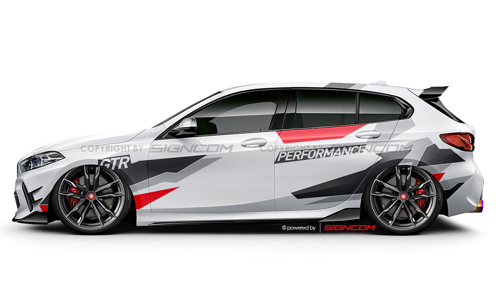 Camouflage Aufkleber Set V15 | Camouflage Car Graphic Kit V15