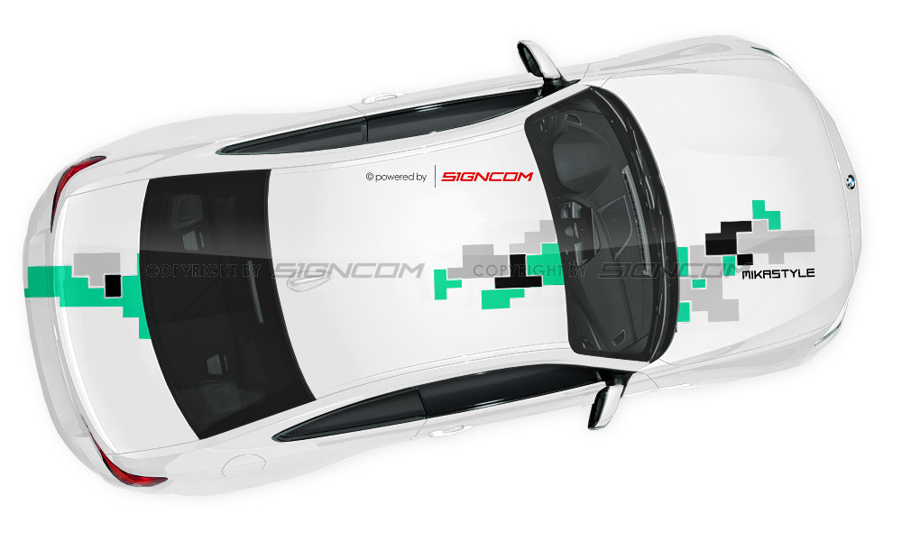 Camouflage Aufkleber Set V6