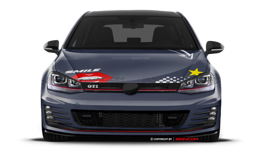 Pop Art Aufkleber Set 04 | Pop Art Car Graphic Kit 04