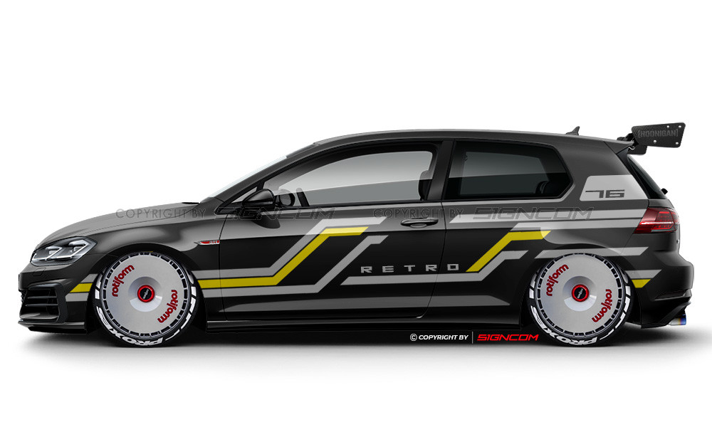 Race Art Aufkleber Set 26 | Racing Art Car Graphic Kit 26 - Twenty Six