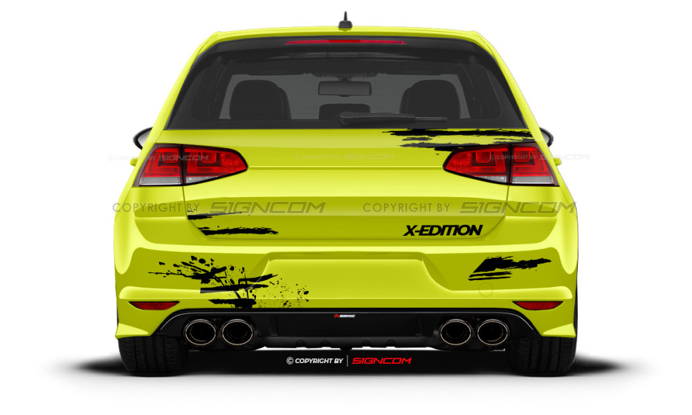 Race Art Aufkleber Set 43 | Racing Art Car Graphic Kit 43 - Forty Three