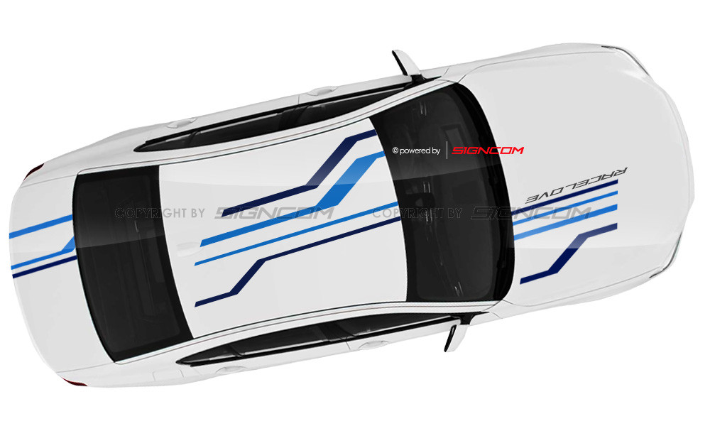 Race Art Aufkleber Set 01 | Racing Art Car Graphic Kit 01