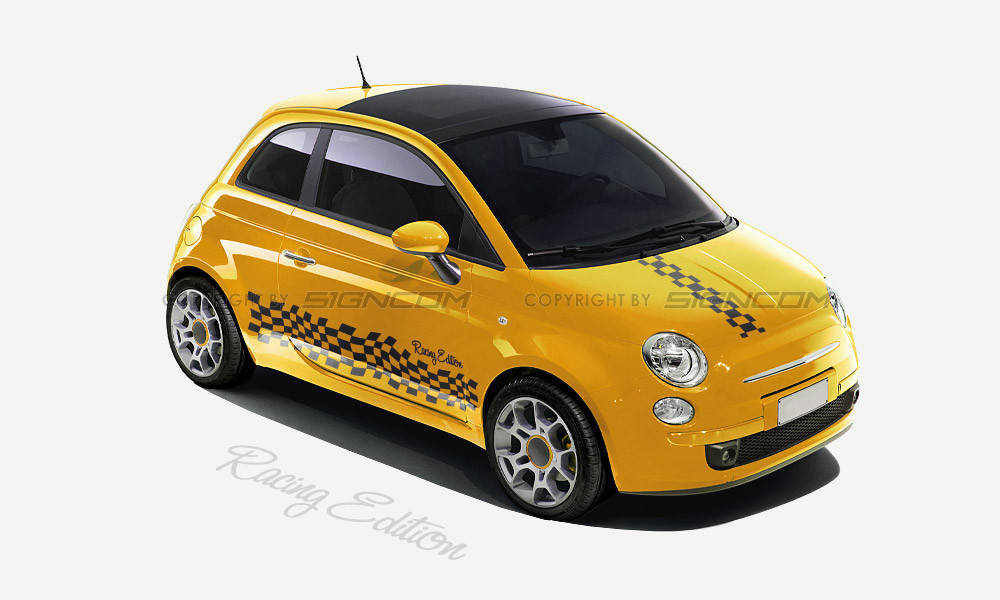 Racing Auto Dekor Set