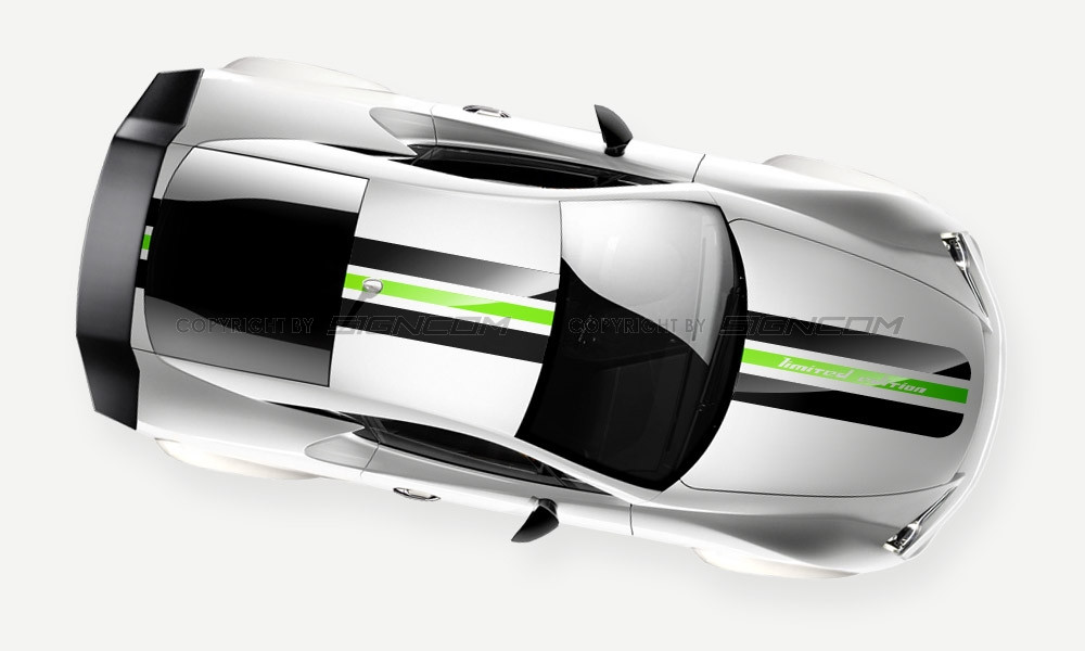 Rallyestreifen, Viperstreifen Color 01 Limited Edition Set