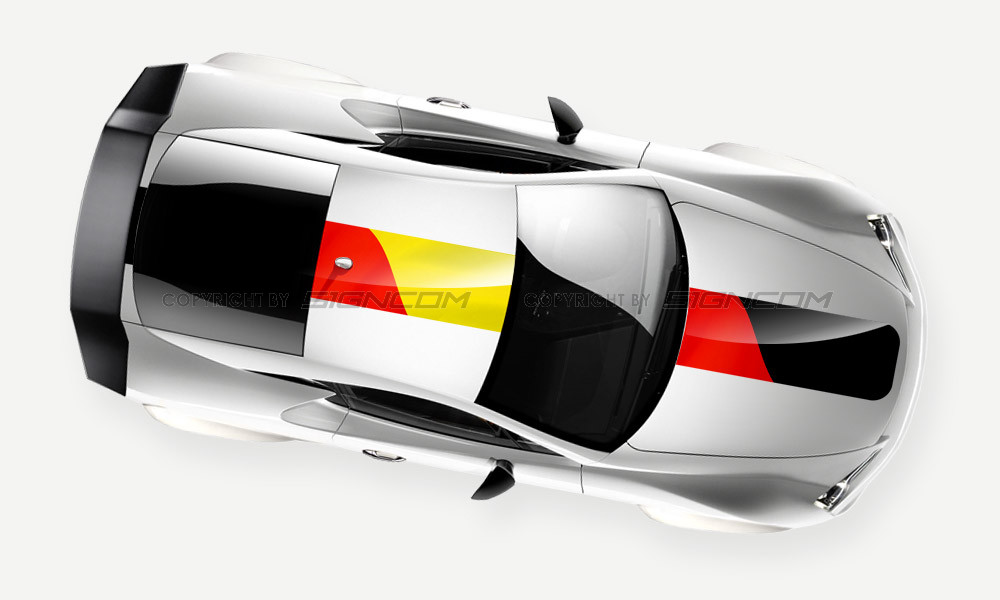 Rallysetreifen, Viperstreifen Deutschland