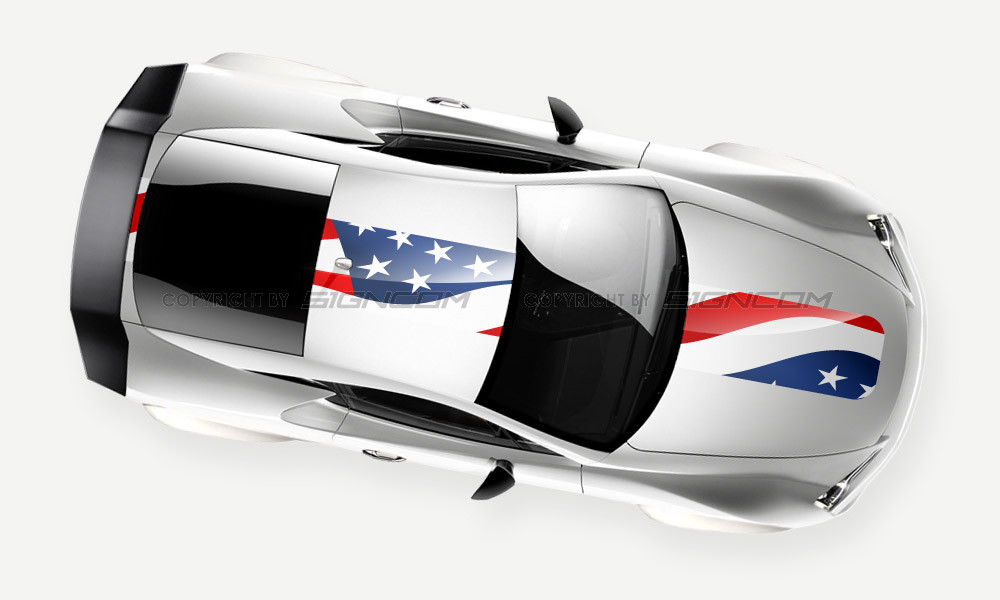 Rallysetreifen, Viperstreifen USA