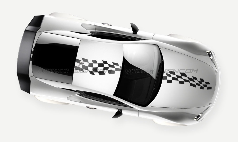 Rallyestreifen 05 - Race Flag Design