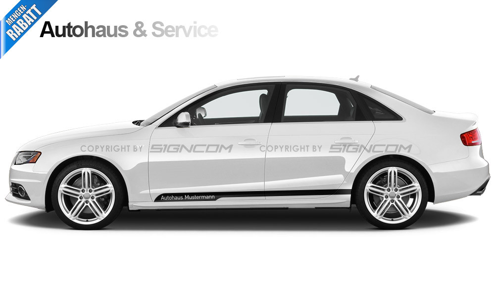 Fahrzeugbeschriftung Set 1