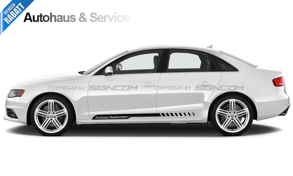 Fahrzeugbeschriftung Set 2