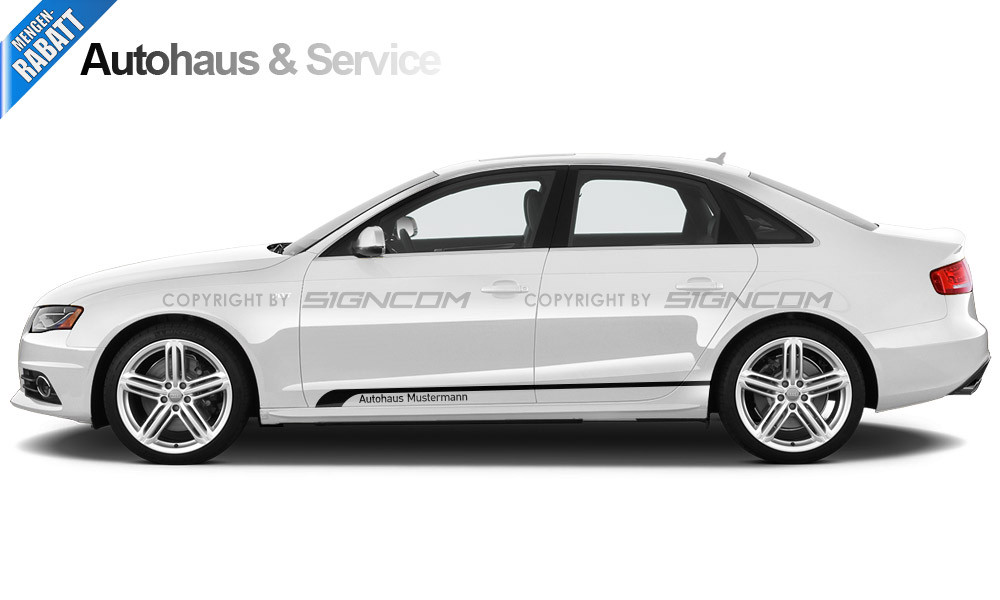 Fahrzeugbeschriftung Set 3