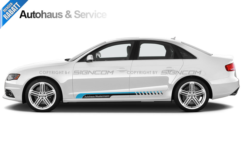 Fahrzeugbeschriftung Set 6